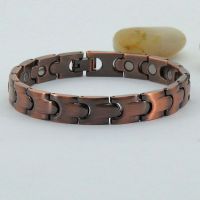 Stainless Steel Magnetic Bracelets with Copper Color
