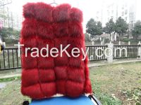 Women Faux Fur Vest 2015 Artificial Waistcoat