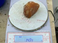 Raw Natural Amber of 100-200 grams fraction