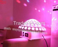 LED ufo crystal ball light disco light 6pcs RGBW 3w led stage lights for sale flashlight