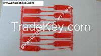 plastic seal with metal insert