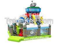 AOQI competitive price top quality airport inflatable fun city for commercial use