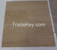 Travertine tile