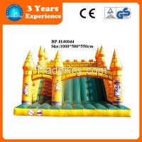 (BP-I140044)2014 high quality factory inflatable castle inflatable slide