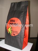 Coconut shell charcoal BBQ briquettes 