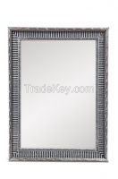 LM1013 anique  wooden frame mirror 