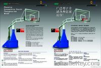 outdoor exercise equipment-basketball stands