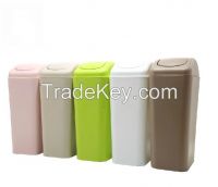 Eco-friendly PP material fashion beautiful trash can