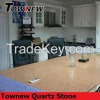 High quality polished scratch-resistance non-toxic professional quartz countertop