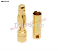 4.0.mm gold plated banana connector