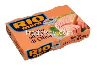 Tuna Rio Mare available in 2 size: - 3x160gr - 6x80gr Price for each option Euro 3.95 