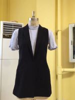 Elegant V Neck Sleeveless Blouse, Elegant Dress