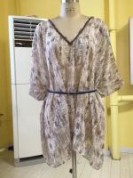 Loose And Comfortable V Neck Dress, Round Neck Dress