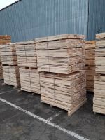 Softwood pallet elements from of natural dampness