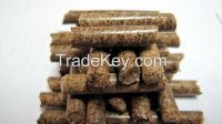 Fuel pellets, sunflower husk pellets