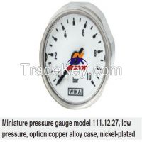 111.12.27 Wika Miniature Bourdon Tube Pressure Gauge