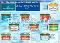 Canned fish products