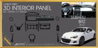 3D Dash Board Panels for SUBARU BRZ 14PCS/Set Car Interior Panels Auto Accessories Automobile Components