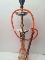 KHALIL MAMOON HOOKAH BRASS Pair 32"