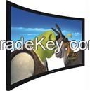 Curved Fixed Frame Screen