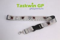China supplier sublimation lanyard for neck, Custom polyester lanyard