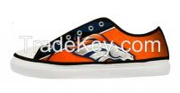 Canvas Shoes for Men Lace-Up Low Top American Football Broncos 2134876929238
