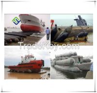 Marine airbags for ship launching/lifting/salvage