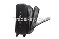 Black Leather Suitcase