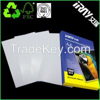 new arrival !! Double sided High Glossy wholesale Inkjet Photo Paper high quality with gift box.