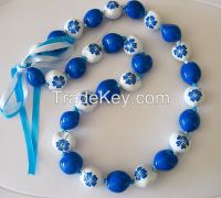 Printed Kukui Nut Necklace for Party Favors