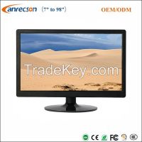 Plastic widescreen 1920*1080 21.5 inch CCTV LCD monitor