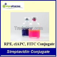 Streptavidin (PE, clAPC or FITC) Conjugate used in flow cytometry, microarray or microscopy