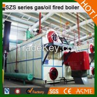 10-75t/H SZS Series Water Tube Natural Gas Boiler Steam/Water Boiler