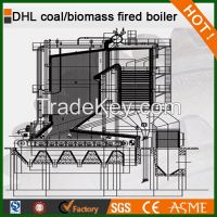 Best Selling 20-130 TPH DHL Series Coal Fired Large Capacity Hot Water Boiler