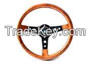 350mm Classical Wood Racing Car Steering Wheel