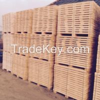 harvesting pallet wood 