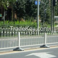 Road fence,highway guardrail,road metal fence barrier
