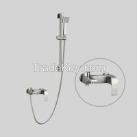 Pressure Balanced Shower System with Shower Head and Hand Shower