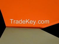 Orange Fluorescent Sticker Paper