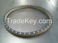 Friction belts for screw press