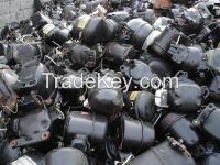 Fridge / AC Compressors Scraps, Sealed Units, Oil Drained