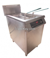 Commerical Stainless Steel Electric Induction Frying Cooker For Kitchen/restaurant/hotel