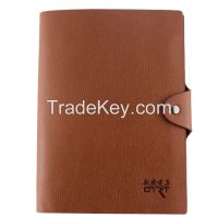 Leather business notebook PU cover notebook_China Printing Factory