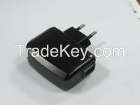 Travel  Charger, 5V/1.5A/EU Plug with Certificate