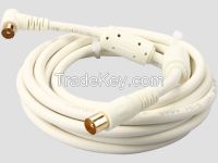 High-definition television RF wire, coaxial cable, F-PLUG 1.5 meter