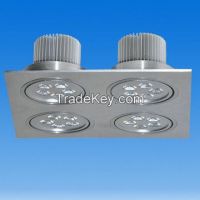 4x3W 12W High Power Square LED Ceiling lamp