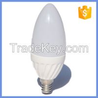 120degree E14 Led White Housing Ceramic Led Light Candle Bulbs