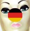 german football flag nose