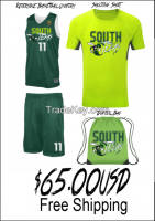 Custom basketball uniforms