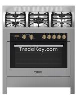 Vezsin 36 inch Stainless Steel Free Standing Gas Cooker with Oven